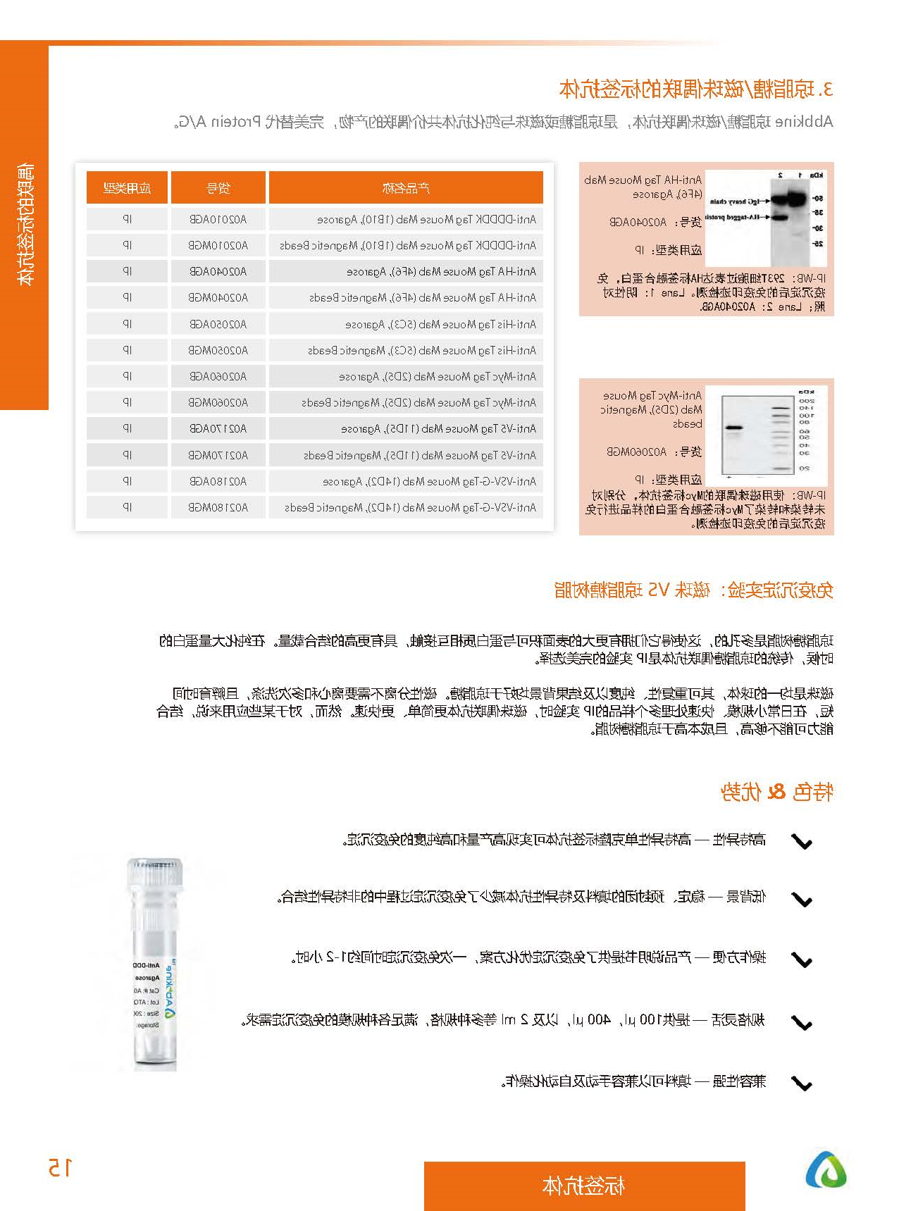 内参抗体与标签抗体产品线-产品手册